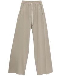 Rick Owens - Drawstring Wide-Leg Track Pants - Lyst