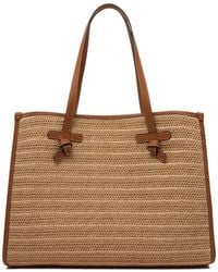 MARCELLA CLUB - Woven Raffia Tote Bag - Lyst
