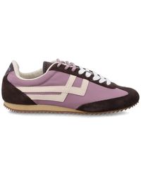 Pro Keds - Racer 77 Suede-Panelled Sneakers - Lyst