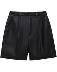 Anine Bing - Carmen Recycled Leather Shorts - Lyst