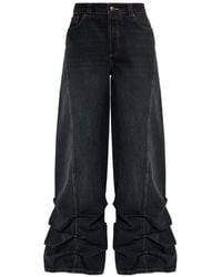 AVAVAV - Ruched Straight Jeans - Lyst