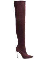 Casadei - Blade Over-The-Knee Boots - Lyst
