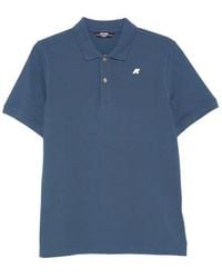 K-Way - Vinnie Logo Piqué Polo Shirt - Lyst