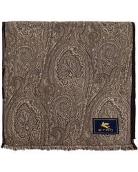 Etro - Bufanda Con Motivo De Cachemira - Lyst