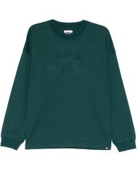 SPORT b. by agnès b. - Logo-Embroidered Long-Sleeve T-Shirt - Lyst