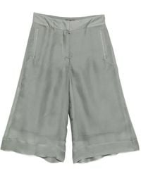 Peserico - Pantalon Court À Détails De Perles - Lyst