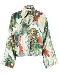 Roberto Cavalli - Zijden Overhemd - Lyst