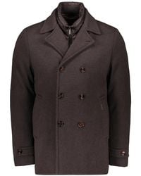 Moorer - Padded Double-Breasted Coat - Lyst