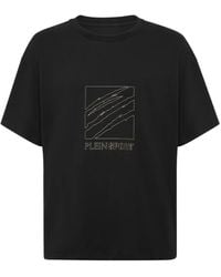 Philipp Plein - Scratch-Logo T-Shirt - Lyst