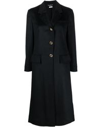 Thom Browne - Wide-Lapel Single-Breasted Overcoat - Lyst