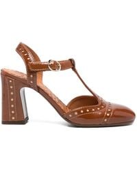 Chie Mihara - Mira Perforated T-Bar Pumps - Lyst