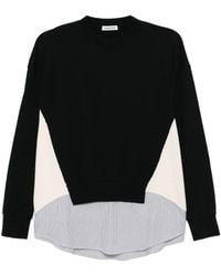 Undercover - Layered Cotton Sweatshirt - Lyst