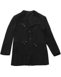 Yohji Yamamoto - Zip-Detail Blazer - Lyst