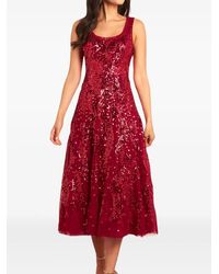 needle & thread cami strap midi dress with open back Needle & Thread Cami Strap Midi Dress With Open Back in Blue