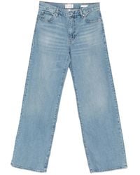 FRAME - Off Duty Stroll Denim Straight Jeans - Lyst