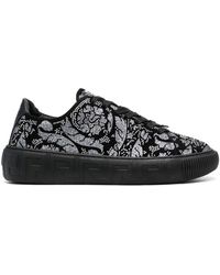 Versace - Sneakers mit Barocco Silhouette-Muster - Lyst