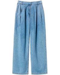 Twinset - Jeans Met Wijde Pijpen - Lyst