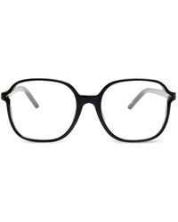 Jacquemus - Brille Mit Rundem Gestell - Lyst