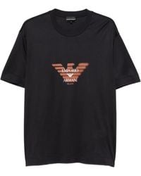 Emporio Armani - Logo T-Shirt - Lyst