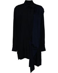 Y's Yohji Yamamoto - Camicia Asimmetrica - Lyst