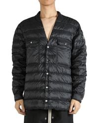 Moncler - 'Outershirt' Down Jacket - Lyst