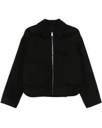 Fendi - Ff Wool Blouson Jacket - Lyst