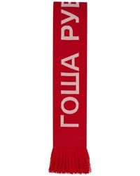 Gosha Rubchinskiy - Sjaal Met Logo - Lyst