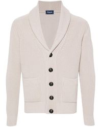 Drumohr - Vest Met Sjaalkraag - Lyst