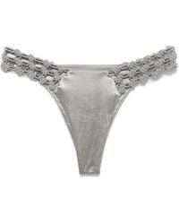 Isa Boulder - Floral-Macrame Bikini Bottoms - Lyst