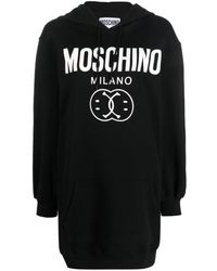 Moschino - Jurk Met Logoprint - Lyst