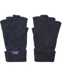 Comme des Garçons - Ribbed-Knit Fingerless Gloves - Lyst