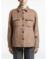 Peserico - Button-Up Jack Met Borstzak - Lyst