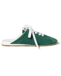 Miu Miu - Mules Plume Suede - Lyst