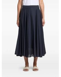 Peserico - A-Line Midi Skirt - Lyst