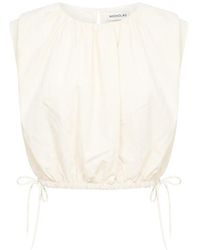 Nicholas - Aila Sleeveless Crop Top - Lyst