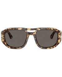 Persol - Geometric-Frame Sunglasses - Lyst