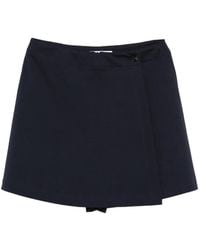 Manuel Ritz - Wrap-Design Shorts - Lyst