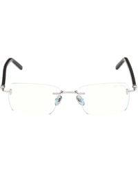 Tom Ford - Rimless Rectangle-Frame Glasses - Lyst