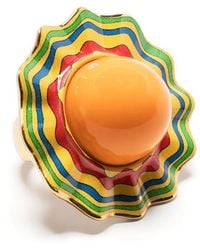 Moschino - Rippled Cocktail Ring - Lyst