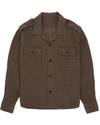 Fortela - Epaulettes Military Shirt - Lyst