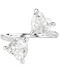 Swarovski - Mesmera Attract Open Ring - Lyst