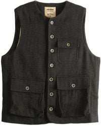 Uma Wang - Button-Up Pocket-Detail Gilet - Lyst