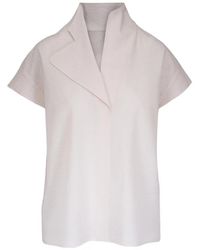 Zero + Maria Cornejo - Short-Sleeve Blouse - Lyst