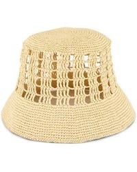 Borsalino - Jane Crochet Bucket Hat - Lyst