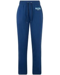 Moschino - Logo-Print Track Pants - Lyst