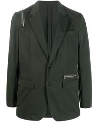 Undercover - Zip-detail Single-breasted Blazer - Lyst