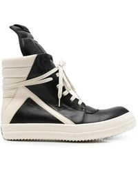 Rick Owens - Geobasket High-Top Sneakers - Lyst