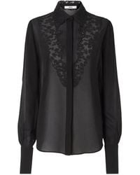 Fendi - Georgette Shirt - Lyst