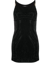 Versace - Robe Courte Medusa '95 À Ornements En Cristal - Lyst