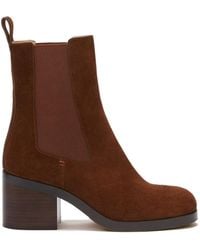 Odissi - Grace Stacked Chelsea Bootie - Lyst